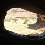Quern stone with a view