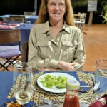 Riki in Zakouma dining area