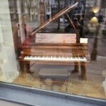 Steinway rosewood piano