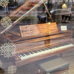 Steinway rosewood piano