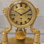 Vienna Clock Museum with "IV" for 4