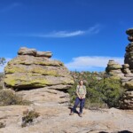 Chiracahua Rocks and Riki