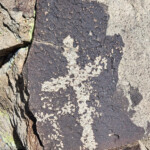 Petroglyph crosses