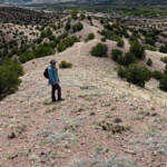 Kelly above Rio Chama