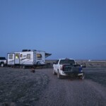 Campsite before the wind