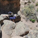 Riki climbing