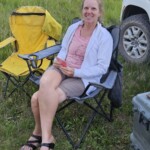 Riki playing cribbage