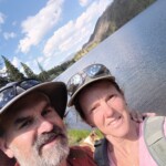 Kelly and Riki at Hidden Lake