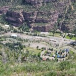 Looking down on Ouray
